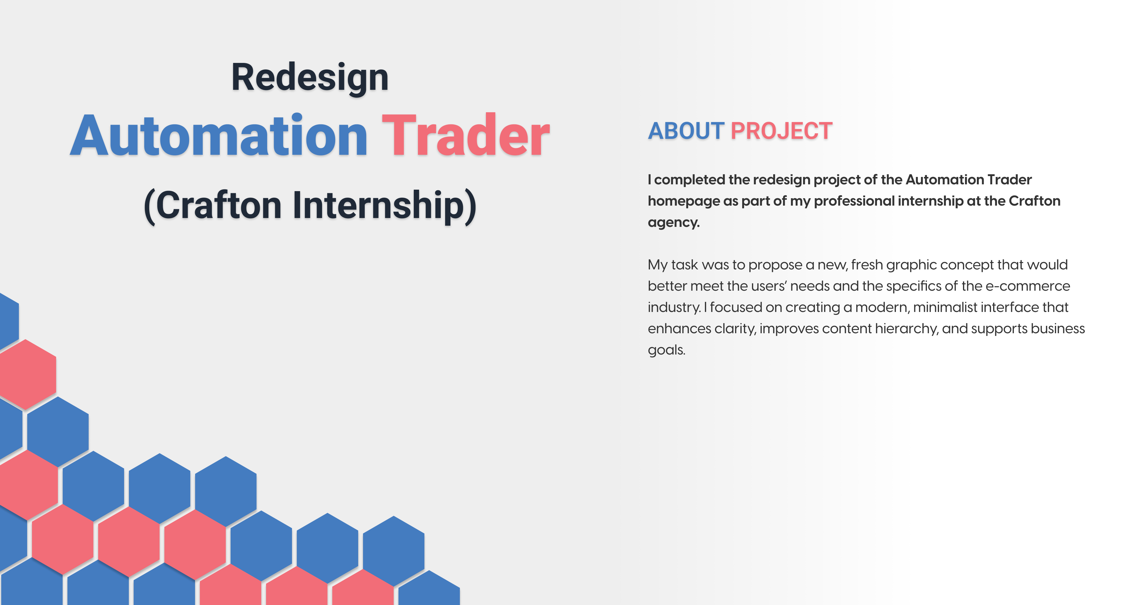 Automation Trader Redesign